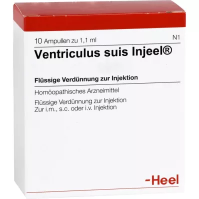 VENTRICULUS SUIS Ampolas Injeel, 10 unidades VENTRICULUS SUIS Ampolas Injeel, 10 unidades