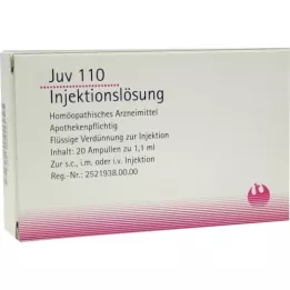 JUV 110 solução injetável, ampolas de 1,1 ml, 20X1,1 ml