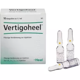 VERTIGOHEEL Ampolas, 10 unidades