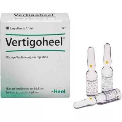 VERTIGOHEEL Ampolas, 10 unidades VERTIGOHEEL Ampolas, 10 unidades