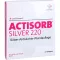 ACTISORB Compressas estéreis 220 Prata 10,5x10,5 cm, 10 unid
