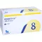 NOVOFINE 8 cânulas 0,30x8 mm, 100 peças
