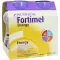 FORTIMEL Energético sabor banana, 4X200 ml