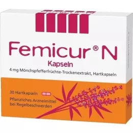 FEMICUR N cápsulas, 30 unidades
