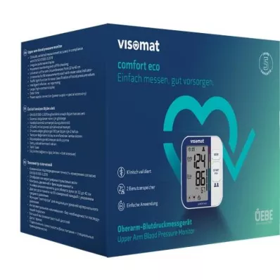 VISOMAT monitor de pressão arterial de braço confortável eco, 1 peça VISOMAT monitor de pressão arterial de braço confortável eco, 1 peça