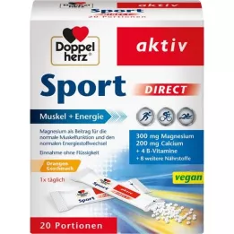 DOPPELHERZ Esporte DIRECT Vitaminas + minerais, 20 unid
