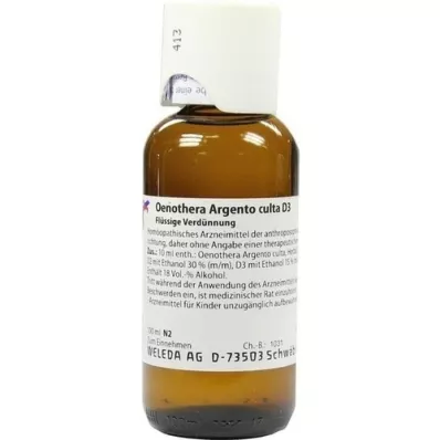 OENOTHERA ARGENTO diluição culta D 3, 100 ml