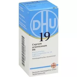 BIOCHEMIE DHU 19 comprimidos de Cuprum arsenicosum D 6, 80 unidades