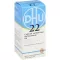 BIOCHEMIE DHU 22 comprimidos de cálcio carbonicum D 6, 80 unidades
