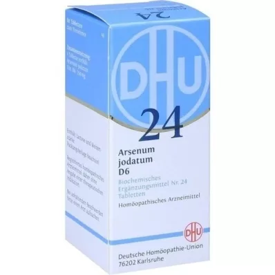 BIOCHEMIE DHU 24 comprimidos de Arsenum jodatum D 6, 80 unidades BIOCHEMIE DHU 24 comprimidos de Arsenum jodatum D 6, 80 unidades