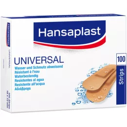HANSAPLAST Tiras Universais res.água.19x72 mm, 100 unid