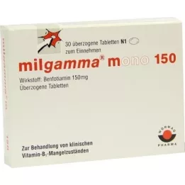 MILGAMMA comprimidos revestidos mono 150, 30 unidades