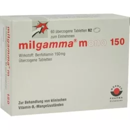 MILGAMMA comprimidos revestidos mono 150, 60 unidades