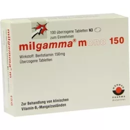 MILGAMMA comprimidos revestidos mono 150, 100 unidades