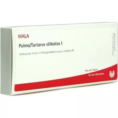 PULMO/TARTARUS ampolas de Stibiatus I, 10X1 ml