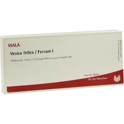 VESICA FELLEA/Ampolas Ferrum I, 10x1 ml