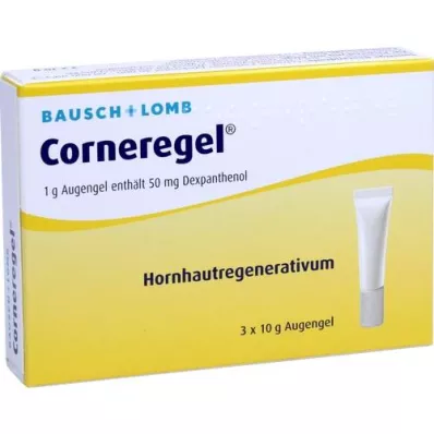CORNEREGEL Gel para os olhos, 3X10 g CORNEREGEL Gel para os olhos, 3X10 g