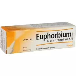 EUPHORBIUM COMPOSITUM Spray nasal.SN Spray nasal doseador, 20 ml