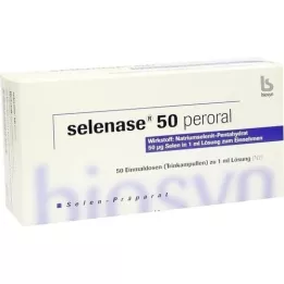 SELENASE solução oral peroral 50, 50X1 ml