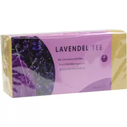 LAVENDELBLÜTEN Sacos de filtro de chá, 25 unidades