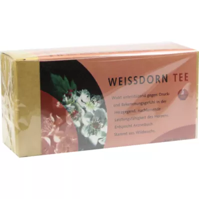 WEISSDORN TEE Sacos de filtro, 25 unidades