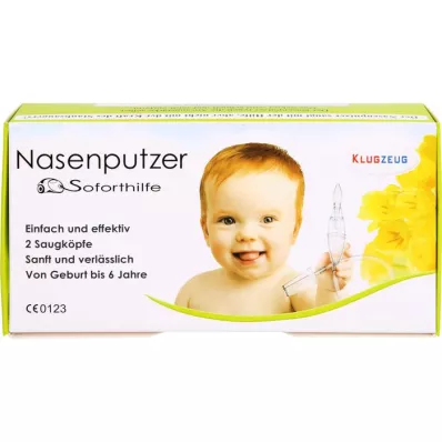 KLUGZEUG Limpador nasal aspirador nasal de auxílio imediato, 1 un KLUGZEUG Limpador nasal aspirador nasal de auxílio imediato, 1 un