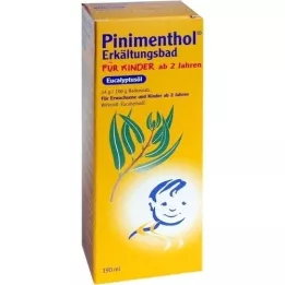 PINIMENTHOL Banho frio para crianças a partir de 2 anos. Eucalipto, 190 ml