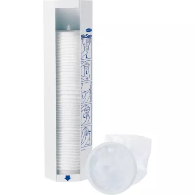 SICSAC Dispensador para sacos de cuspe, 1 peça SICSAC Dispensador para sacos de cuspe, 1 peça