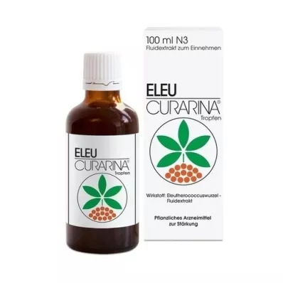 ELEU Curarina gotas 1ml de extrato fluido de raiz de taiga, 100 ml ELEU Curarina gotas 1ml de extrato fluido de raiz de taiga, 100 ml
