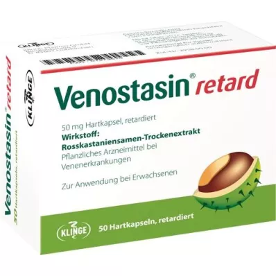 VENOSTASIN cápsula dura retardada de 50 mg, 50 unidades VENOSTASIN cápsula dura retardada de 50 mg, 50 unidades