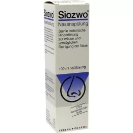 SIOZWO Enxágue nasal sem conservantes, 100 ml