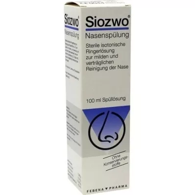 SIOZWO Enxágue nasal sem conservantes, 100 ml SIOZWO Enxágue nasal sem conservantes, 100 ml