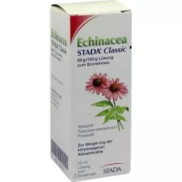 ECHINACEA STADA Solução clássica 80 g/100 g para consumo, 50 ml