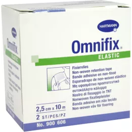 OMNIFIX rolo elástico de 2,5 cm x 10 m, 2 unid