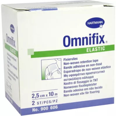 OMNIFIX rolo elástico de 2,5 cm x 10 m, 2 unid