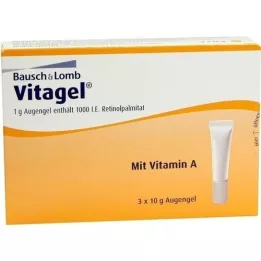 VITAGEL Gel para os olhos, 3X10 g