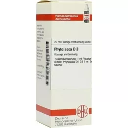 PHYTOLACCA Diluição D3, 20 ml
