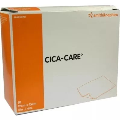 CICA CARE Placa de gel de silicone fina de 12x15 cm para cicatrizes, 10 un