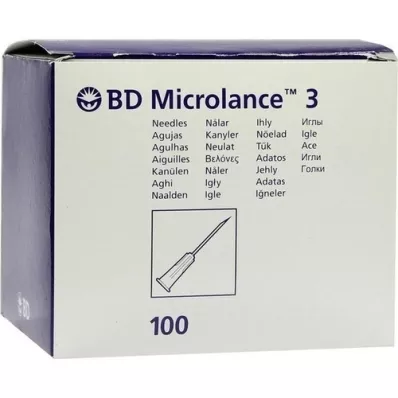 BD MICROLANCE 3 cânulas especiais 16 G 1 1/2 1,65x40 mm, 100 peças BD MICROLANCE 3 cânulas especiais 16 G 1 1/2 1,65x40 mm, 100 peças