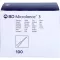 BD MICROLANCE 3 cânulas especiais 16 G 1 1/2 1,65x40 mm, 100 peças