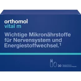 ORTHOMOL Pacote combinado garrafa/cápsula Vital M, 30 unidades