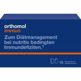 ORTHOMOL Pacote combinado de 15 comprimidos/cápsulas Imune, 1 unidade