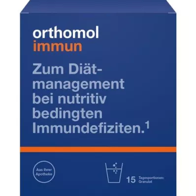 ORTHOMOL Saco de granulado imunológico, 15 unidades