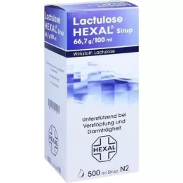 LACTULOSE Xarope Hexal, 500 ml