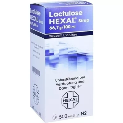 LACTULOSE Xarope Hexal, 500 ml LACTULOSE Xarope Hexal, 500 ml