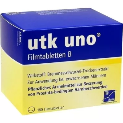 UTK comprimidos revestidos por película uno B, 180 unidades
