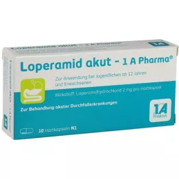 LOPERAMID cápsulas duras akut-1A Pharma, 10 unidades