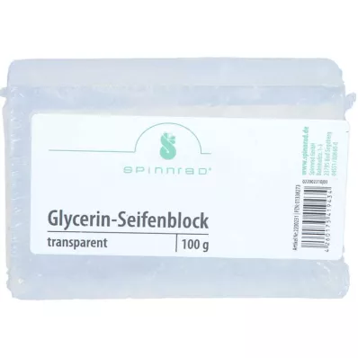 GLYCERINSEIFENBLOCK transparente, 100g GLYCERINSEIFENBLOCK transparente, 100g