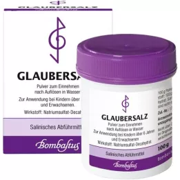 GLAUBERSALZ Sulfato de sódio em pó, 100 g