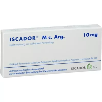 ISCADOR M c.Arg 10 mg solução injetável, 7X1 ml ISCADOR M c.Arg 10 mg solução injetável, 7X1 ml